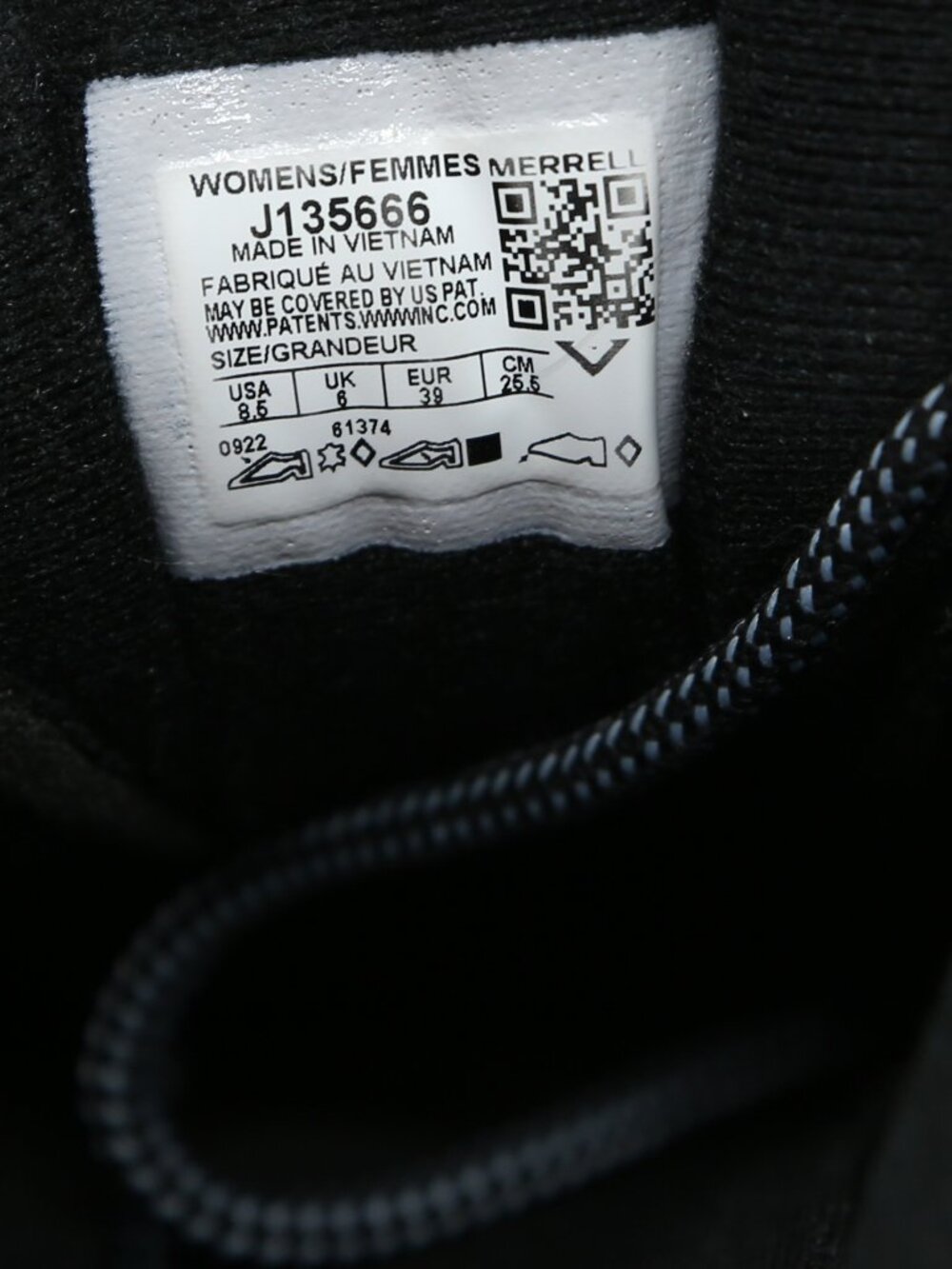 Merrell Women's Moab 3 Scrap Hiking Shoes Size 8.5 Suede Leather Recycled EUC - Picture 9 of 10